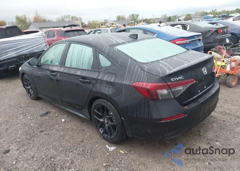 2025 Honda Civic Sport from USA, damaged, VIN 2HGFE2F50SH605517